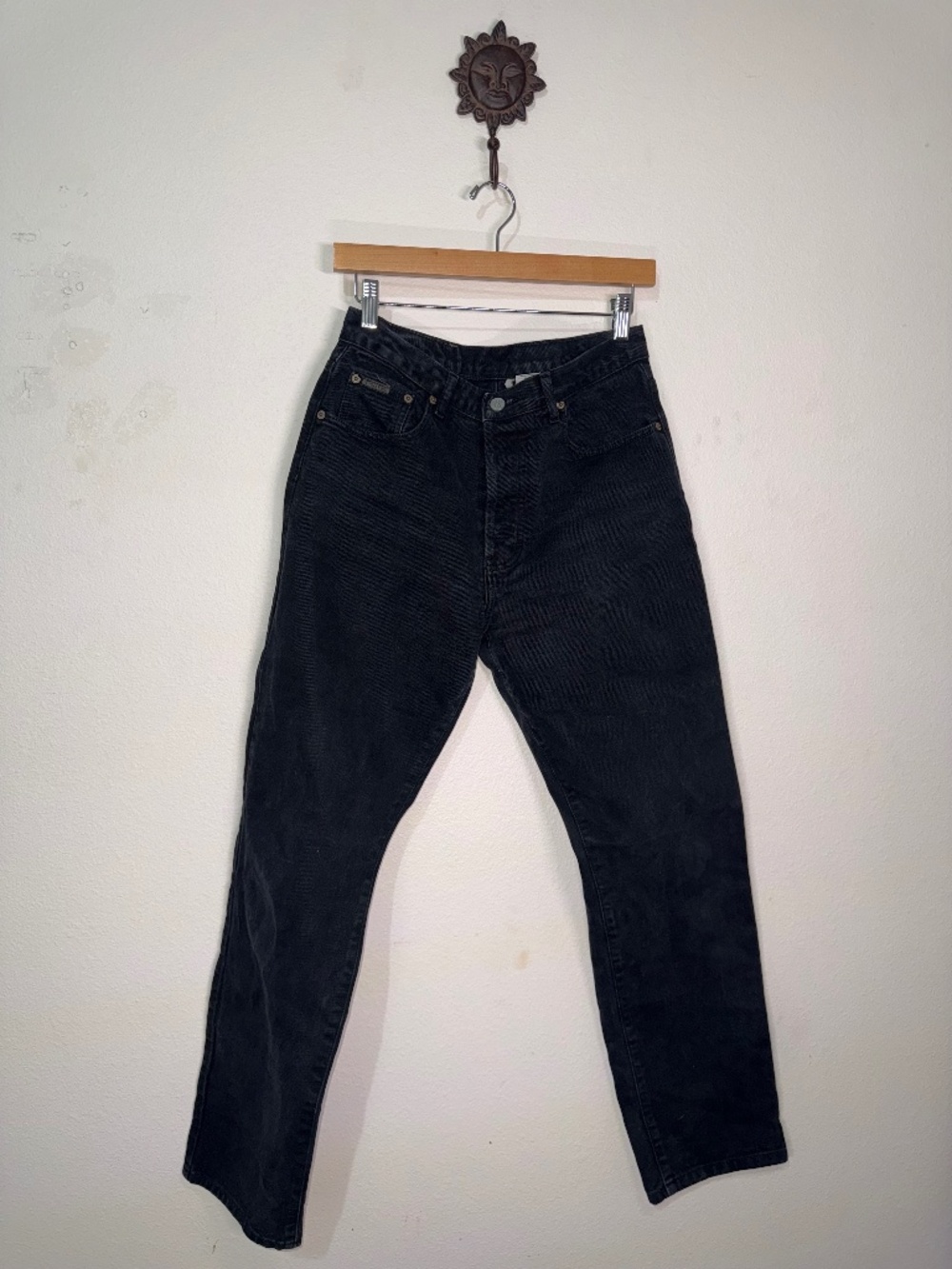 Vintage Black Calvin Klein Button Fly Jeans